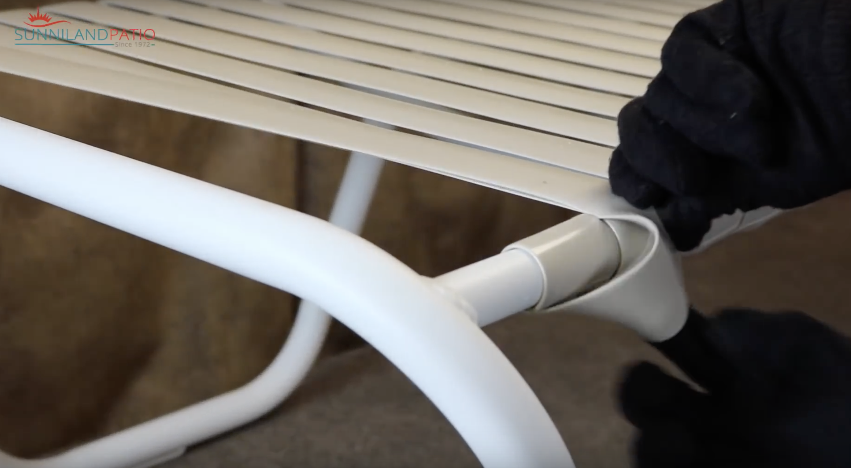 How to replace patio chair straps